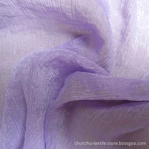 Imitated silk fabric, crepe, 75Dx100D, made of 100% polyester